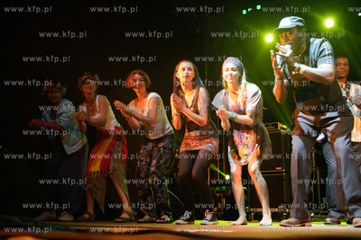 Gdynia. World Culture Festival Globaltica. Mose Fanfan...