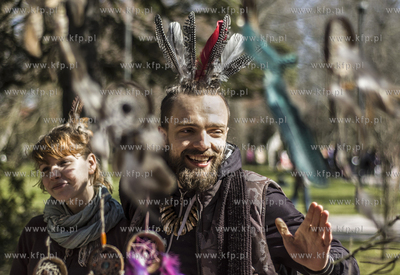 Oliwa, Park Oliwski. II Festiwal Etnowiosnowisko. Happening...