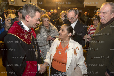 Zaprzysiezenie Roberta Biedronia na prezydenta Slupska.
06.12.2014
Fot....