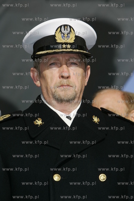 Gdynia, ORP BLYSKAWICA, ceremonia przekazania obowiazkow...