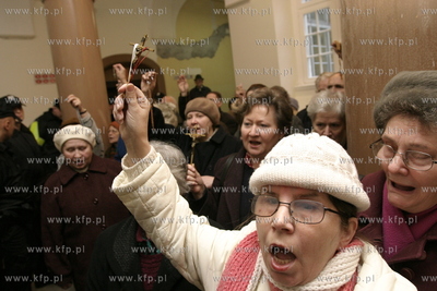 Gdansk, Sad Rejonowy, w trakcie rozprawy przeciwko...