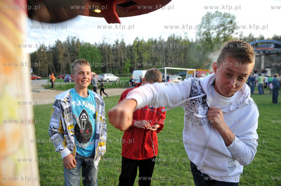 Po otwarciu nowej remizy OSP w Sulminie i poswieceniu...