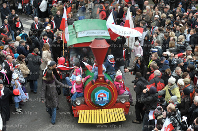 Parada Niepodleglosci w Gdansku. 11.11.2010 Fot. Maciej...