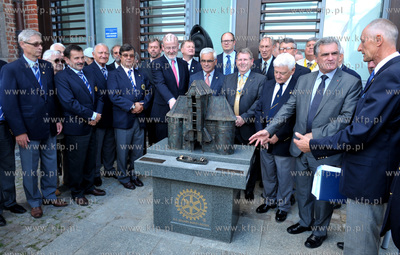 Odsloniecie makiety Zurawia Gdanskiego w ramach projektu...