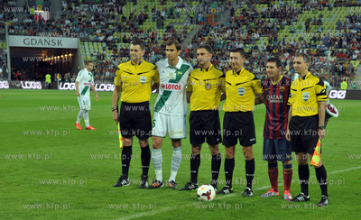 PGE ARENA w Gdansku. Super-Mecz miedzy Lechia Gdansk,...