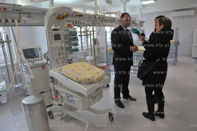 Otwarciu nowoczesnego oddziału kardiochirurgii dziecięcej...