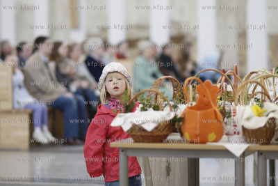 Swiecenie pokarmow w kosciele sw. Kazimierza w Gdansku...