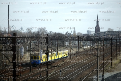 Gdansk.Torowisko miedzy Zaspa a Wrzeszczem.
27.03.2012
fot....