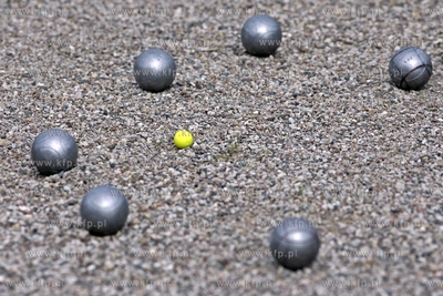 Gdansk. Park Reagana. Festiwal Gry w Petanque w Gdańsku...