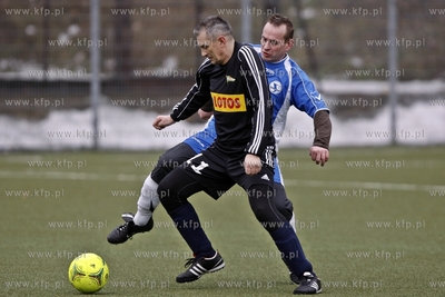 Gdansk. Boisko przy ul. Traugutta.  Sylwestrowy mecz...