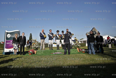 Miedzynarodowe Zawody w Skokach CSIO na sopockim hipodromie....