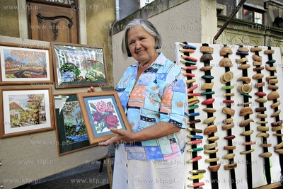 Gdansk. 753 Jarmak sw.Dominika. Nz. stoisko Ireny Sloboda...