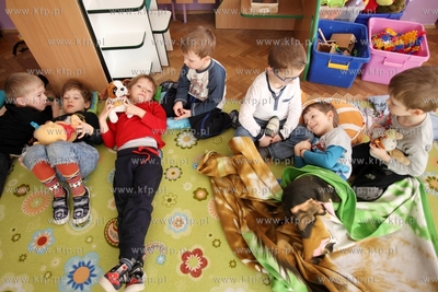 Zajecia w przedszolu nr 64 im. Kubusia Puchatka w Gdansku....