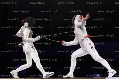 Gdańsk. Hala AWFiS. Puchar Świata we Florecie Kobiet...