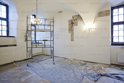 Pora na konserwatora. Zwiedzanie pomieszczeń komory...