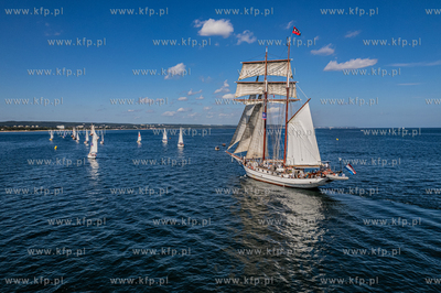 Baltic Sail. Parada żaglowców na Zatoce Gdańskiej....