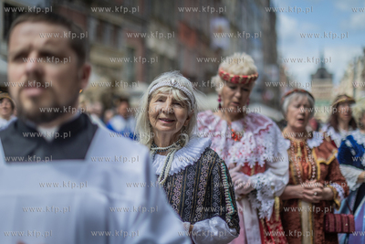Gdańsk. Centralna procesja Bożego Ciała.
19.06.2025
fot....