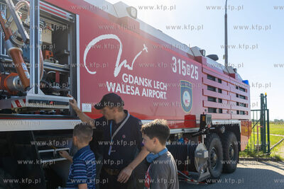 Port Lotniczy Gdańsk. Piknik lotniczy dla uczniów...