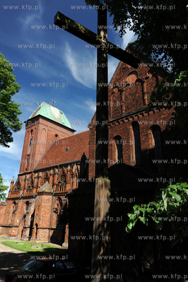Kamien Pomorski. Romansko-gotycka konkatedra Sw. Jana...