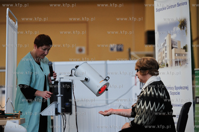 Sopot. Hala 100 - lecia. II Sopockie Targi Seniora.
Nz...