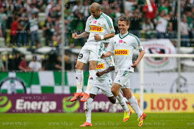 Gdansk. PGE Arena. Mecz o mistrzostwo Ekstraklasy....