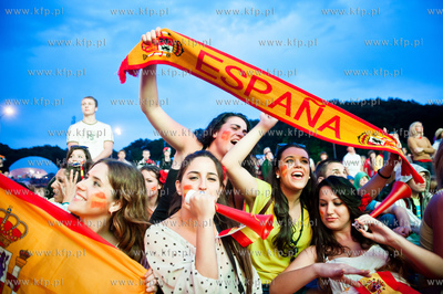 Gdansk. Fanzone - Strefa Kibica. Relacja meczu Mistrzostw...