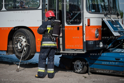 Gdansk. Teren bazy autobusowej ZKM przy ul. Hallera....