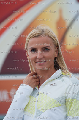 Sopot. Konferencja prasowa poprzedzajaca zawody Tyczka...