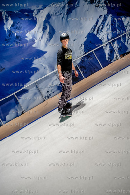 Gdansk. Oliwa. Centrum sportow zimowych Skimondo. Pierwszy...