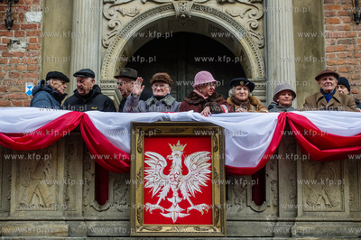 Gdansk. Narodowy Dzien Pamieci Zolnierzy Wykletych....