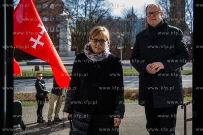 Gdansk. Obwodowa Komisja ds. Wyborow do Rady Dzielnicy...
