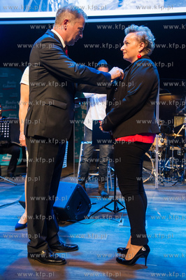 Gdansk. Europejskie Centrum Solidarnosci. Gala 70-lecia...