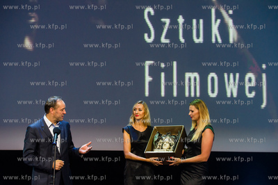 Gdynia. Festiwal Filmow w Gdyni. Gala wreczenia nagrod...