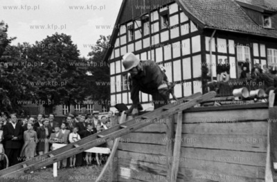 Zawody drużyn strażackich w Pruszczu Gdańskim. (Lata...