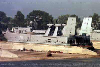 Poduszkowiec rosyjskiej marynarki wojennej w Balijsku...