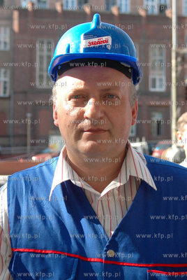 Karol Guzikiewicz- wiceprzewodniczacy Komisji Miedzyzakladowej...