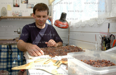 Walenty Rybak z Gdanska - muzyk i bursztynnik tworca...