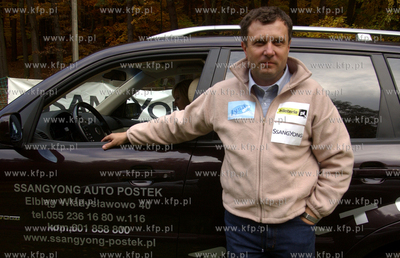 Sopot -  impreza charytatywna Ssang Yong Cup - Wyscig...