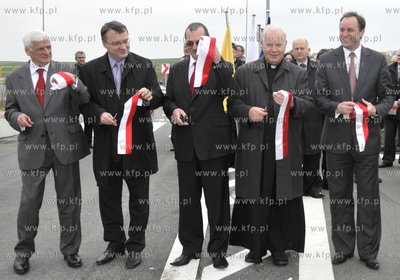 Uroczystosci otwarcia obwodnicy Pelplina - jak dotad...