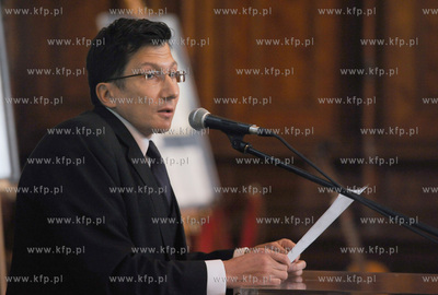 Gdansk. Dwor Artusa. Konwencja Samorzadowa Prawa i...