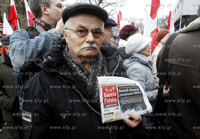Szczecin. Protest i przemarsz ludzi, ktorzy nie zgadzaja...