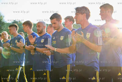 Prezentacja piłkarzy Arki Gdynia na Górce przy ul...