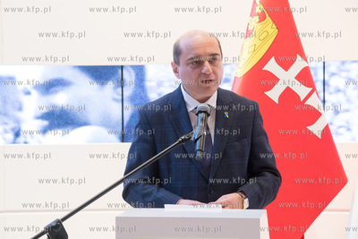 Gdańsk, Europejskie Centrum Solidarności ECS. Wręczenie...