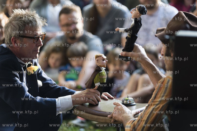 Gdańsk. Festiwal teatrów Ulicznych FETA. Dansk Rakkerpak...