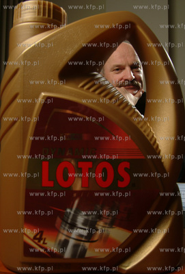 Pawel Olechnowicz - prezes Rafinerii Gdanskiej.21.02.2003fot....