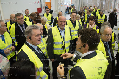 Otwarcie fabryki EKOINBUD w Gdansku. Tomasz Balcerowski...