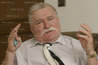 Lech Walesa.
1.09.2004
Wojtek Jakubowski /KFP