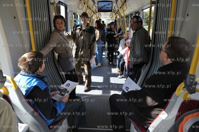 Festyn Komunikacyjny na petli tramwajowej w Gdansku...