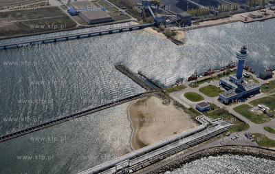 Gdans, Port Polnocny z lotu ptaka. 2.05.2011 Fot. Maciej...