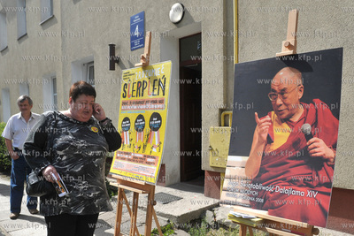 Gdansk Brzezno. Akcja Europejskiego Centrum Solidarnosci...